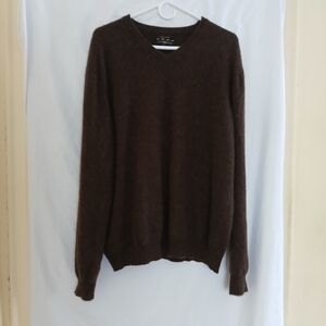Club Room V Neck 100% Cashmere Sweater